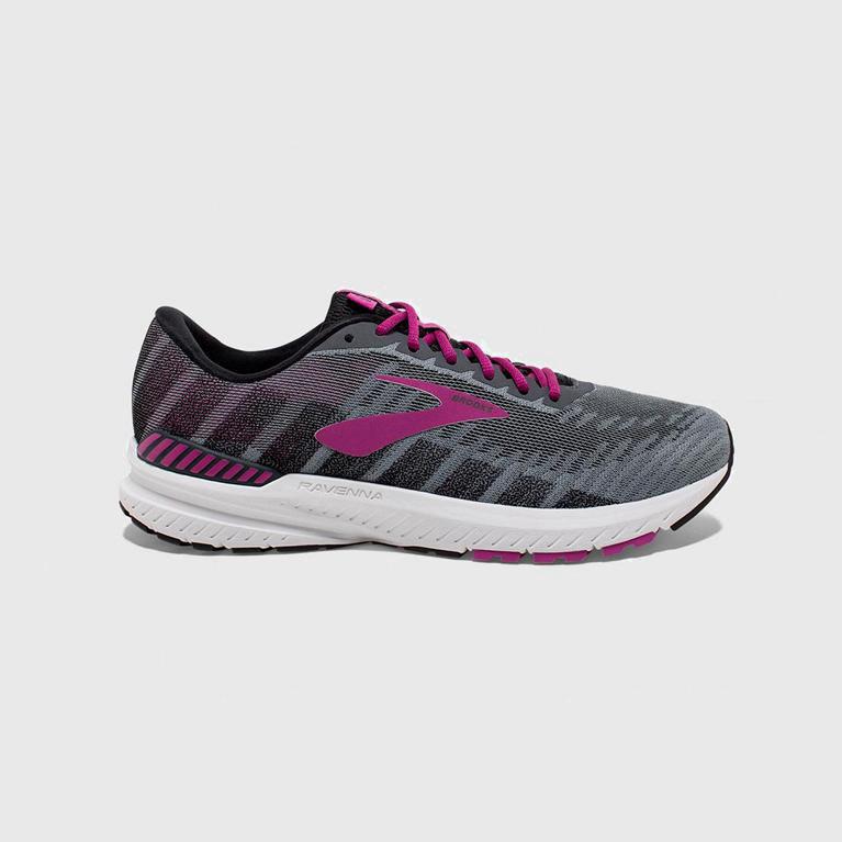 Brooks Ravenna 10 Israel - Women's Road Running Shoes - Grey (50496-UOFK)